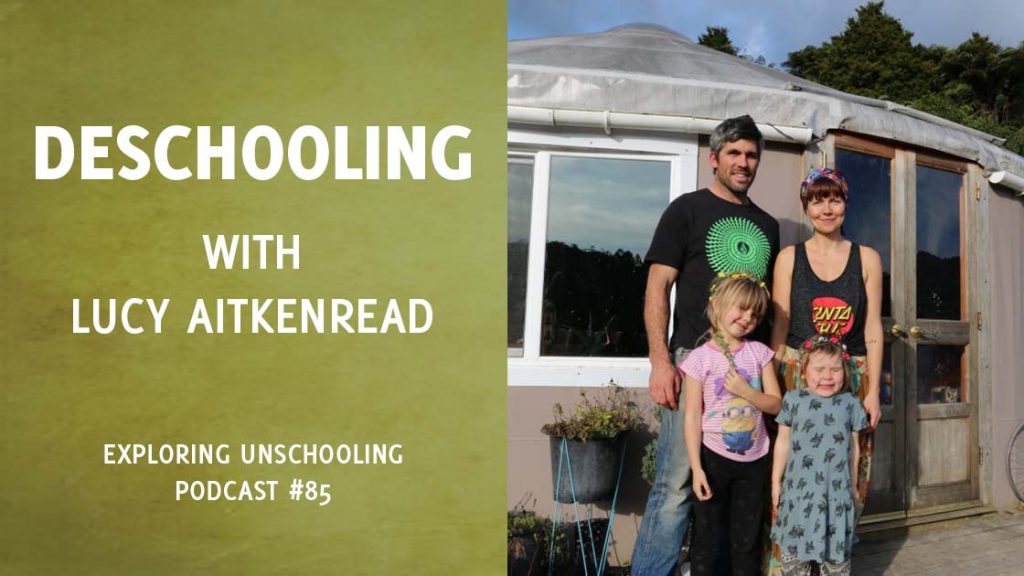 Lucy AitkenRead joins Pam to chat about her deschooling experience.